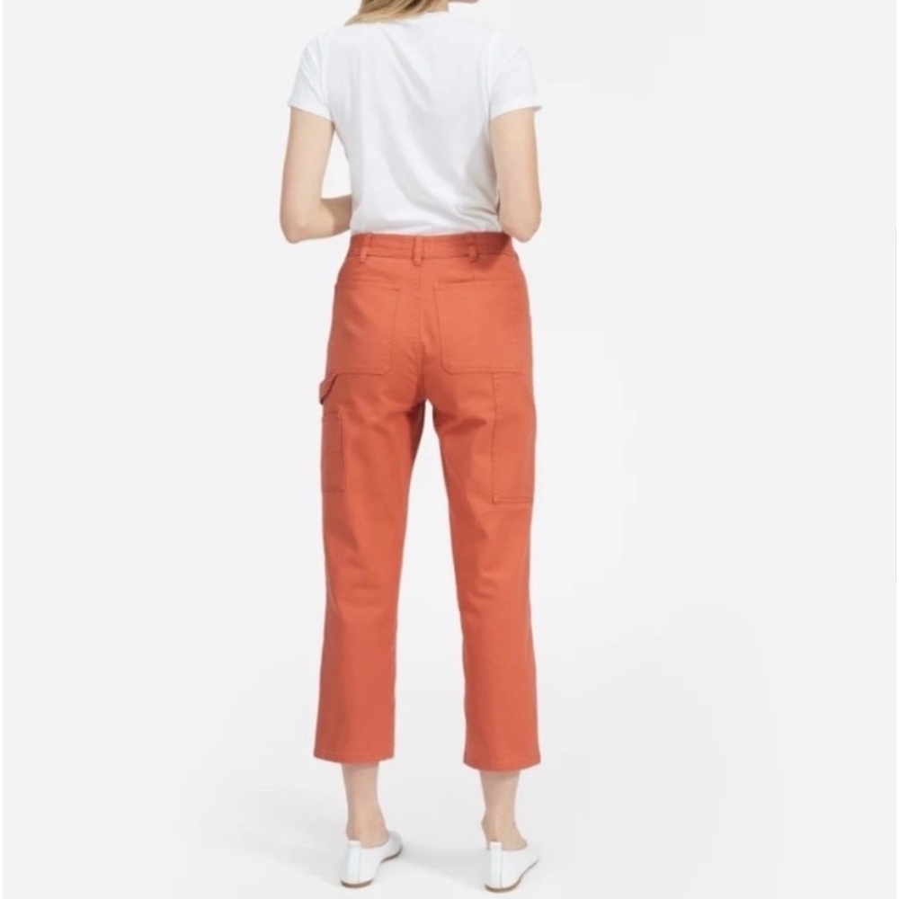 EVERLANE “The Carpenter Pant” in a Pretty Persimmon Color. Women’s Size 2.
